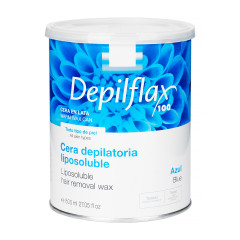 DEPILAČNÍ VOSK DEPILFLAX PLECHOVKA 800ML AZULEN