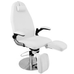 Hydraulické podiatrické křeslo Azzurro 713A, bílé