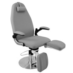 Hydraulická podiatrická židle Azzurro 713A šedá