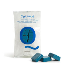 QUICKEPIL TVRDÝ VOSK BEZ PROUŽKŮ NA DEPILACI 1 KG MODRÝ 