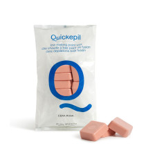 QUICKEPIL DEPILAČNÍ VOSK ROSE HARD STRIPLESS DEPILAČNÍ VOSK 1 KG RŮŽOVÝ 