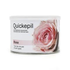 Quickepil depilační vosk plechovka růžová 400 ml