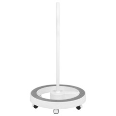 Elegantní stojan na lampu bílý