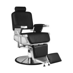Kadeřnické křeslo Hair System Royal X černé