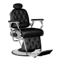 Gabbiano holičské křeslo Francesco černé
