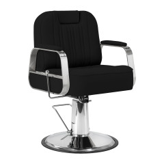 Holičské křeslo Gabbiano Rufo černé