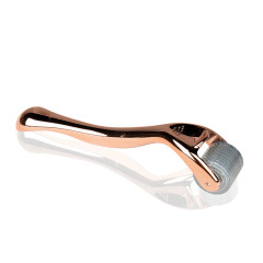 Mezoterapeutický derma roller rose gold 2,0 mm 192 titanových jehel