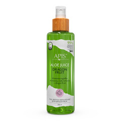 Apis natural aloe vera aloe vera mlha z dračího ovoce na obličej, tělo a vlasy 250 ml