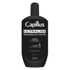 Capillus Ultraliss Nanoplasty, čisticí šampon, krok 1, 400 ml