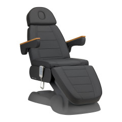 Elektrické kosmetické křeslo SILLON Lux 273b 3 motory šedé, šedý podstavec