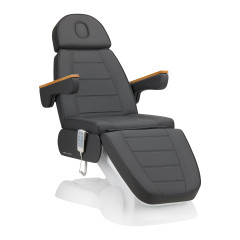 Elektrické kosmetické křeslo SILLON Lux 273b 3 motory šedé