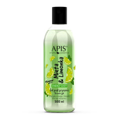 Apis energy shot, sprchový gel máta a limetka 500 ml