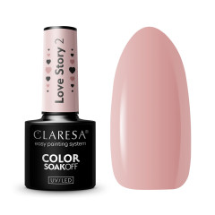 CLARESA LOVE STORY 2 Hybridní lak - 5g 