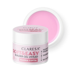 Claresa Soft&amp;Easy stavební gel panna cotta 45g 