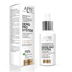 APIS DEPIQ PRO SYSTEM Depigmentační booster s α-arbutinem 1 % a zesvětlujícím komplexem 1 % 30 ml