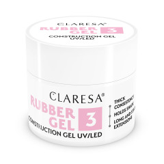 Claresa stavební gel Rubber gel 3 45g