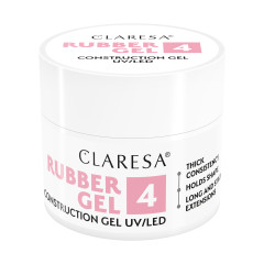 Claresa stavební gel Rubber gel 4 90g