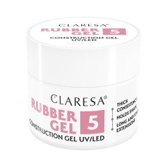 Claresa stavební gel Rubber gel 5 90g