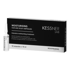 KESSNER LAB Moisturising ampule na pokožku hlavy a vlasy 10 x 10 ml