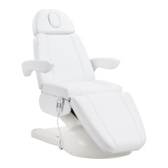 Kosmetická židle Azzurro Lux 3m bílá