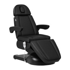 Kosmetická židle Azzurro Lux 3m černá