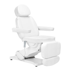 Elektrické kosmetické křeslo SILLON CLASSIC 3 motory s vyhříváním second edition bílé