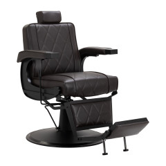 Kadeřnické křeslo Hair System BM88066B hnědé