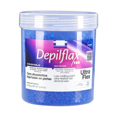 Depilflax 100 flexibilní vosk s nízkým bodem tání Ultraflex mauve with titanium dioxide 600g