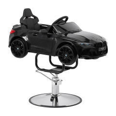 Dětské kadeřnické křeslo ve tvaru autíčka Gabbiano BMW