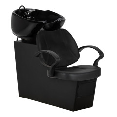 Kadeřnická myčka Hair System Borneo černá
