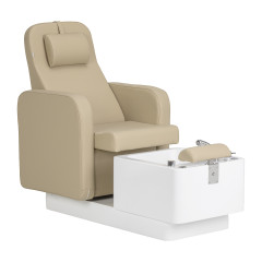 Kosmetické křeslo SPA pro pedikúru Sillon Elysia béžové