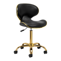 Kosmetick&aacute; stolička Gabbiano Q-4599G čern&aacute; V2