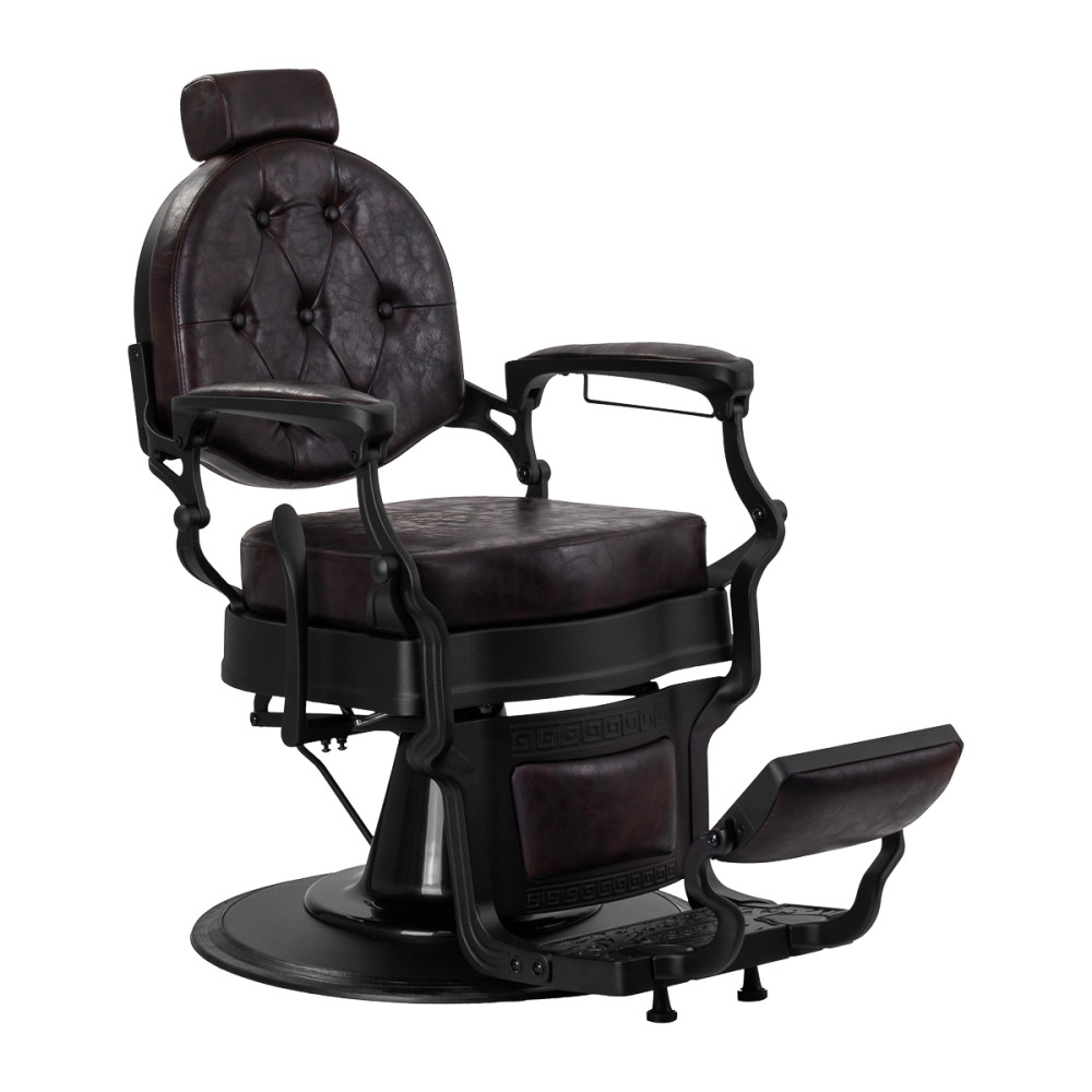 Holičské křeslo Gabbiano President hnědé main product photo