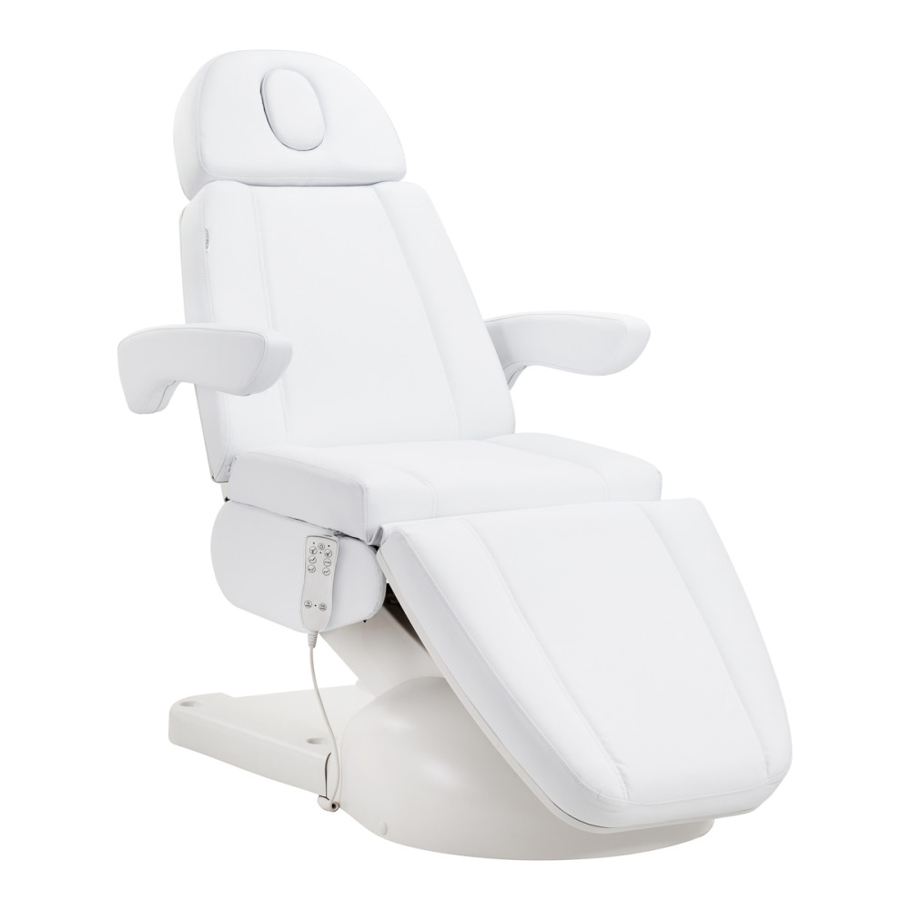 Kosmetické křeslo Azzurro Lux 3m bílé s vyhříváním main product photo