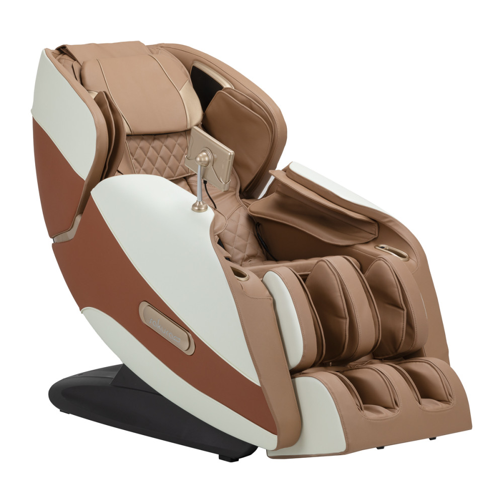 Sakura masážní křeslo Luxury 808 bílo-béžové main product photo