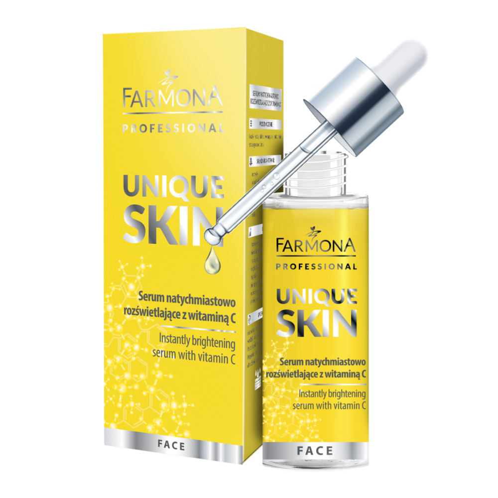 Farmona UNIQUE SKIN Sérum pro okamžité rozjasnění s vitaminem C 30 ml main product photo