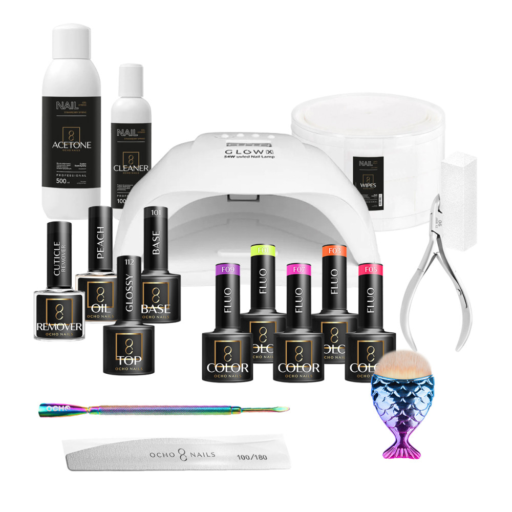 OCHO NAILS Hybridní startovací sada 6 main product photo